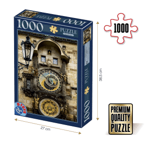 Puzzle adulți 1000 piese Locuri Celebre - Ceasul astronomic din Praga-0