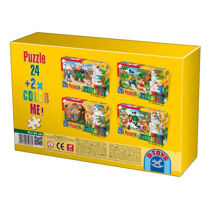 Puzzle Basme - Color Me - 24 Piese - 5-24781