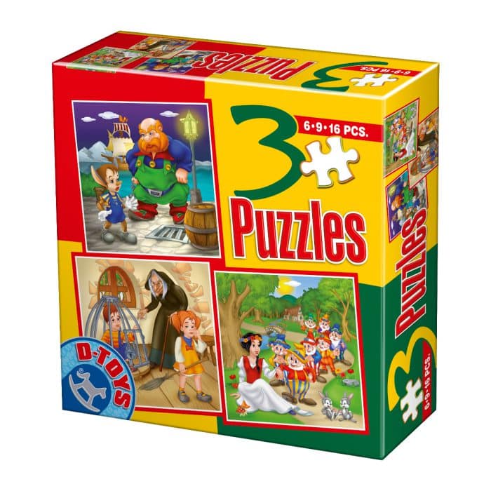 3 Puzzles - Basme - 8-0