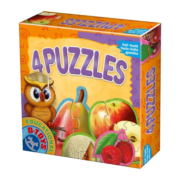 4 Puzzles - Fructe-0