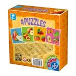 4 Puzzles - Fructe-24749