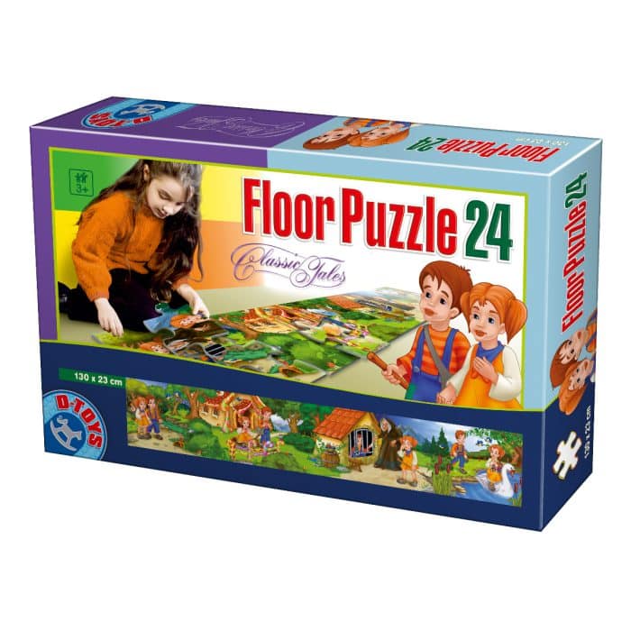 Floor Puzzle - Basme - 24 Piese - 4-0