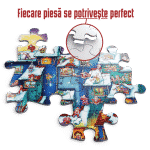 Puzzle adulți 1000 piese Cartoon Collection - Santa Claus Party-35124