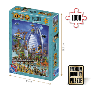 Puzzle adulți 1000 piese Cartoon Collection - Dubai-0