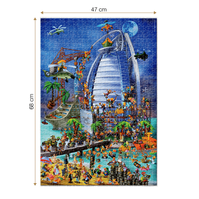 Puzzle adulți 1000 piese Cartoon Collection - Dubai-35138