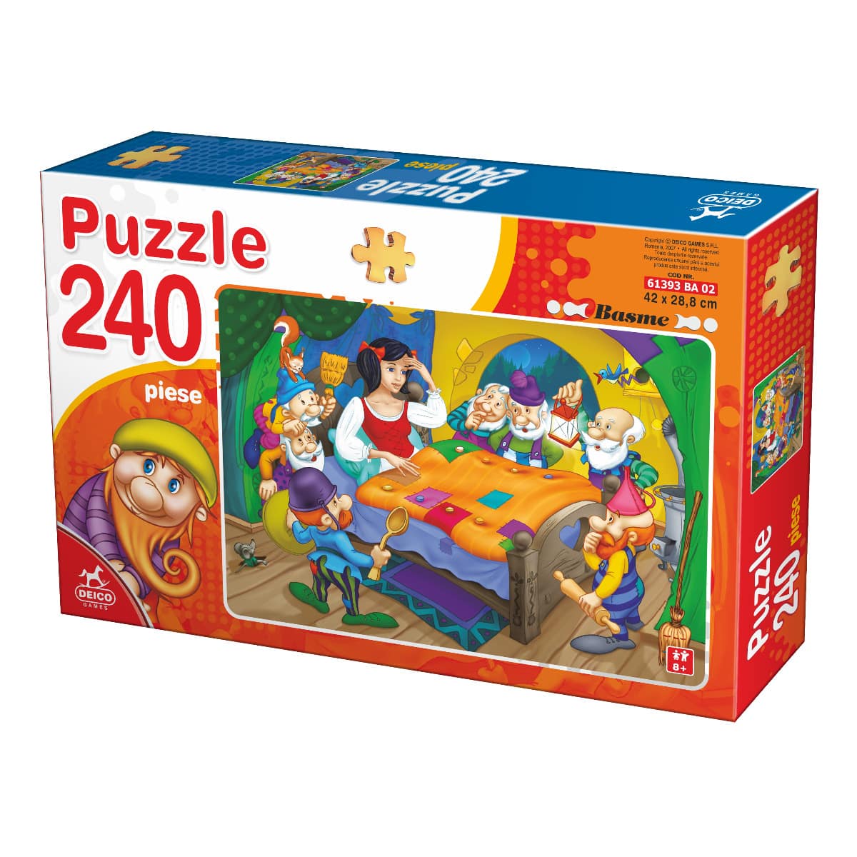 Puzzle Albă ca Zăpada – Puzzle copii, 240 piese Puzzle Copii peste 100 Piese