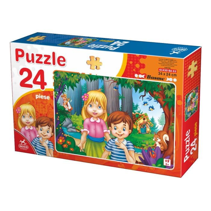 Puzzle - Basme - 24 Piese - 2-0