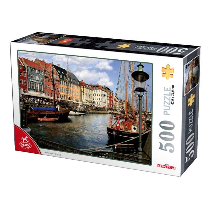Puzzle - Copenhaga - Deico Games - 500 Piese-0