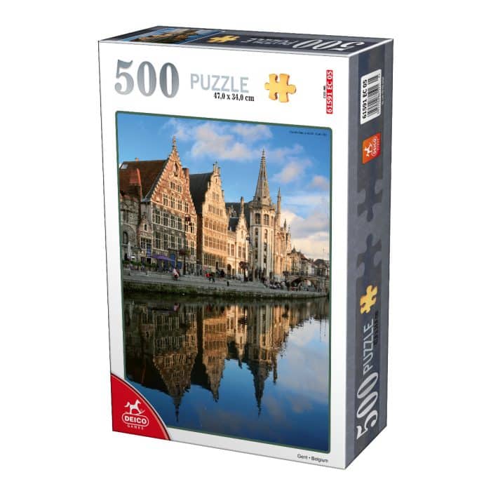 Puzzle - Ghent - Deico Games - 500 Piese-0