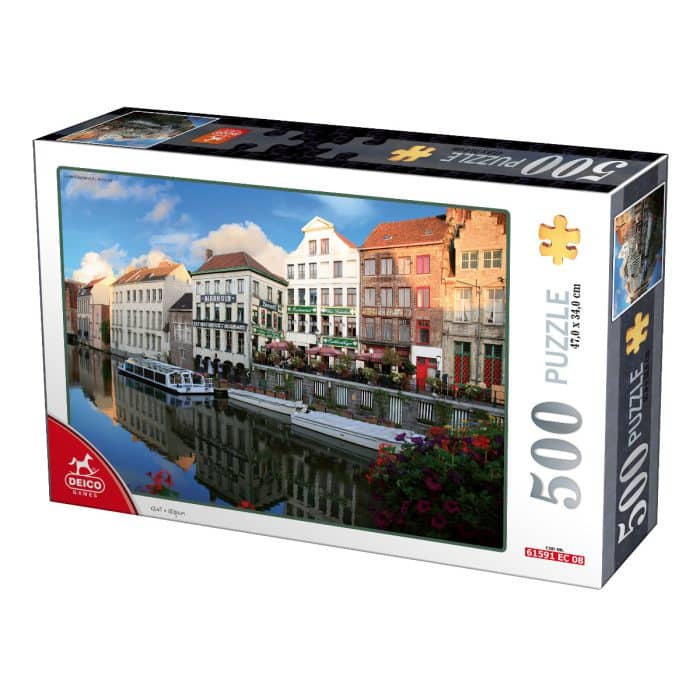 Puzzle - Bruxelles - Deico Games - 500 Piese-0