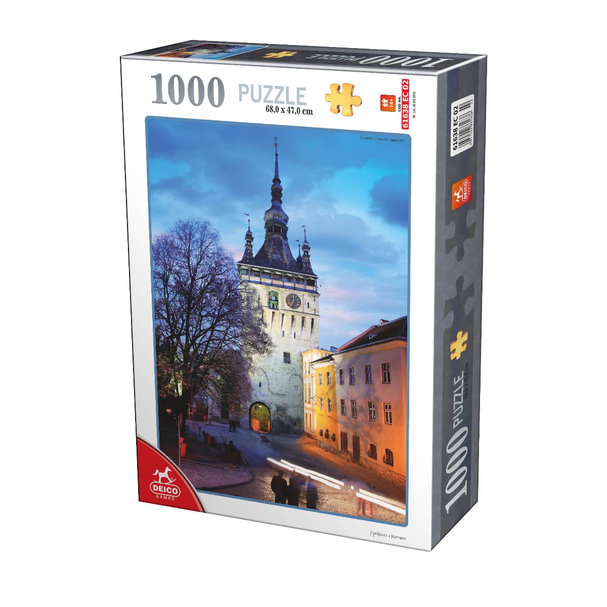 Puzzle - Sighisoara - Deico Games - 1000 Piese