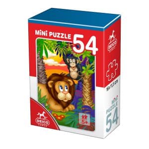 Mini Puzzle - Animale - 54 Piese - 1-0