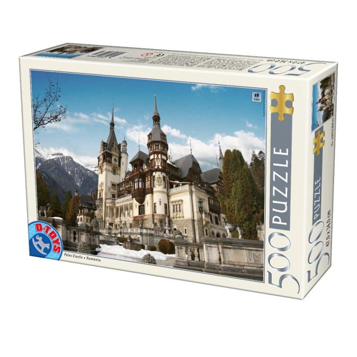 Puzzle - Castelul Peleș - 500 Piese-0