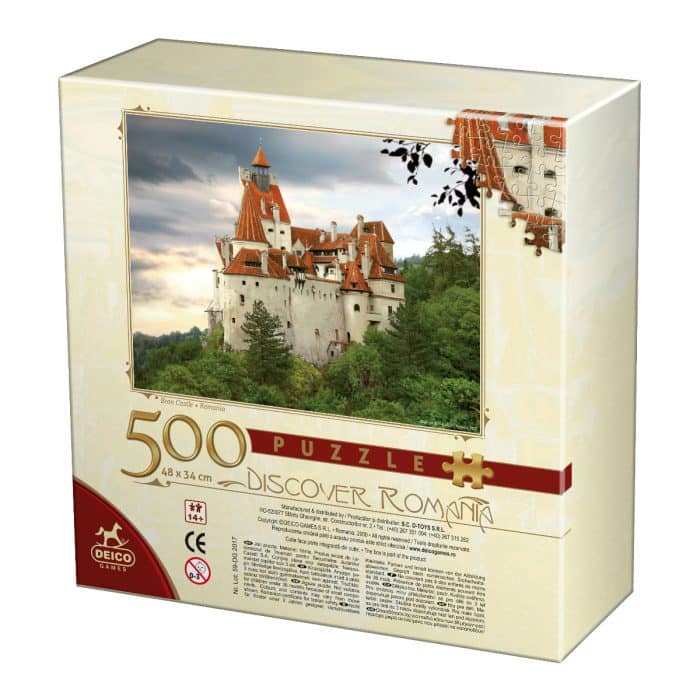 Puzzle - Discover Romania - 500 Piese - 1-25424