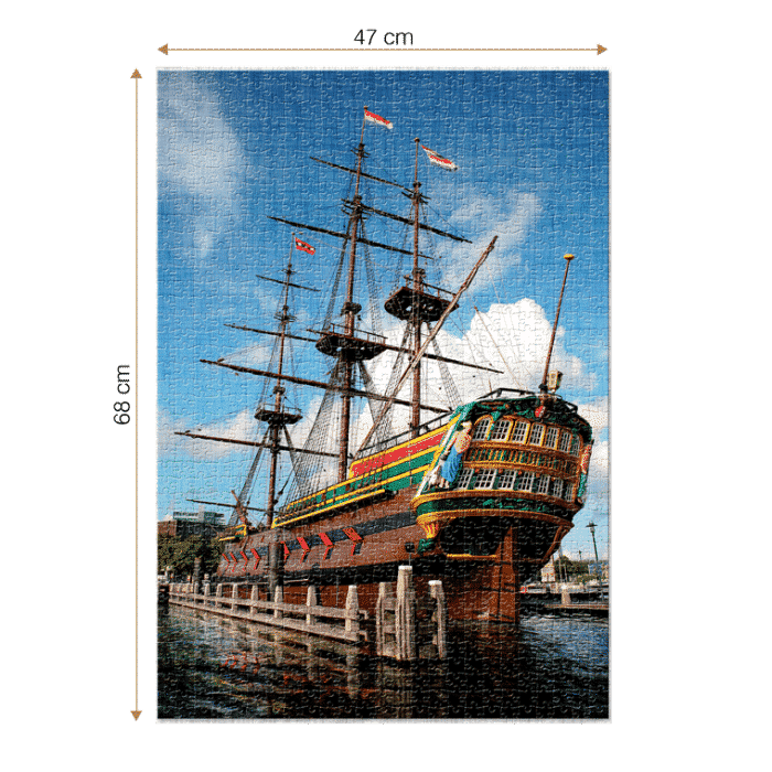 Puzzle adulți 1000 piese Locuri Celebre - Amsterdam-35424
