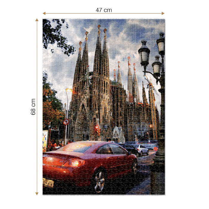 Puzzle adulți 1000 piese Locuri Celebre - Sagrada Familia-35430