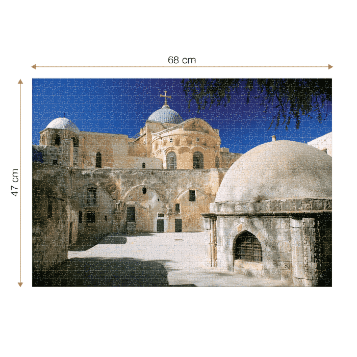 Puzzle adulți 1000 piese Locuri Celebre - Biserica Sfântului Mormânt, Ierusalim-35496