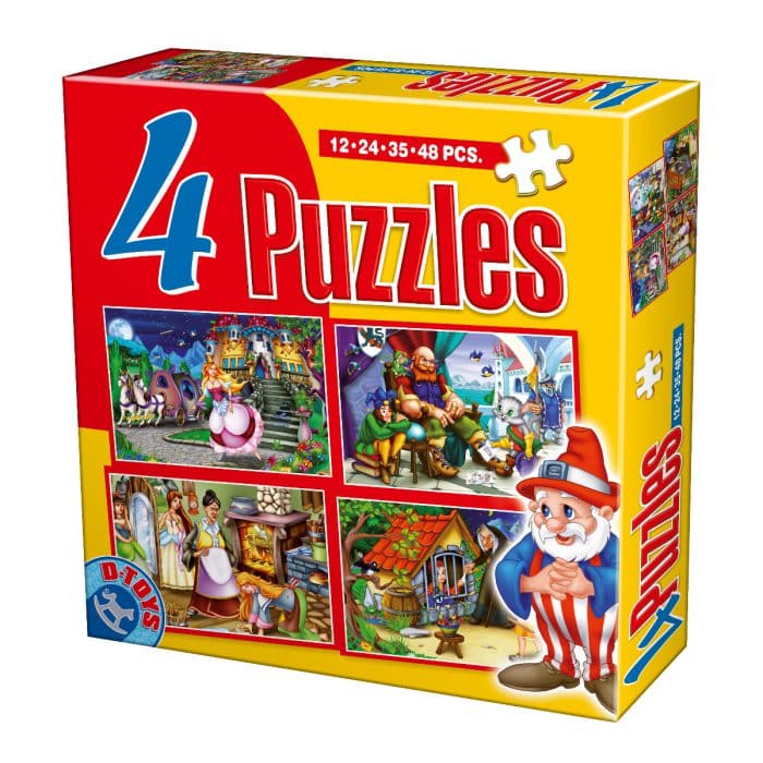 4 Puzzles Maxi - Basme-0