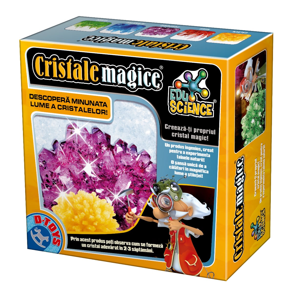 Set Creare Cristale Magice - Joc Educativ
