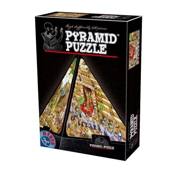 Puzzle Special Pyramid - Cartoon - 500 Piese-0