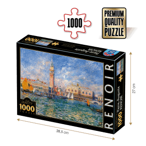 Puzzle adulti 1000 piese Pierre-Auguste Renoir - The Doge's Palace-0