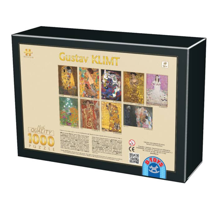 Puzzle adulți 1000 piese Gustav Klimt - Farm Garden with Sunflowers -25850