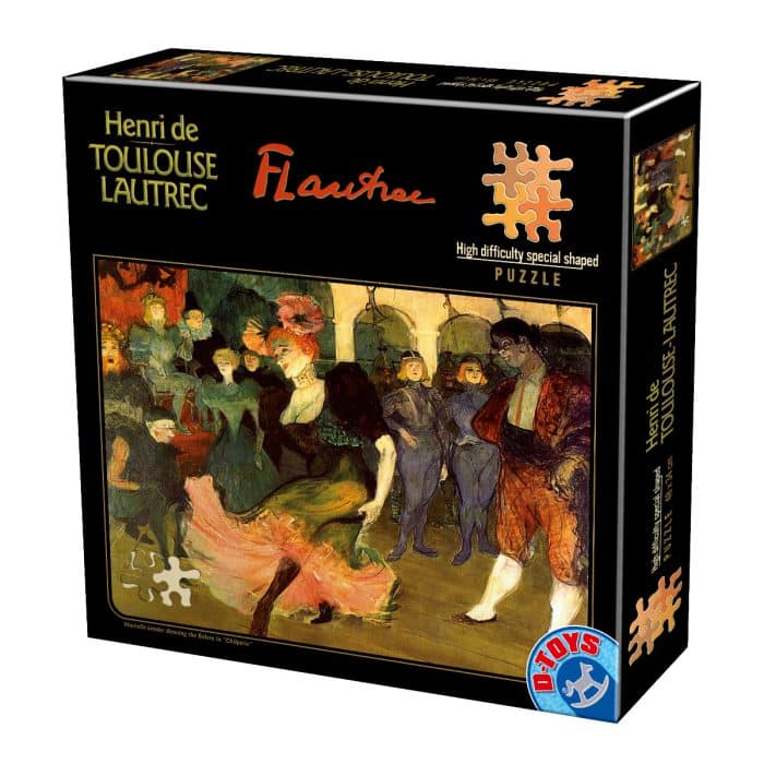 Puzzle Special - Henri de Toulouse-Lautrec - Marcelle Lender Dancing the Bolero in "Chilpéric" - 515 Piese-0