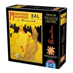 Puzzle Special - Henri de Toulouse-Lautrec - Moulin Rouge - La Goulue - 515 Piese-0