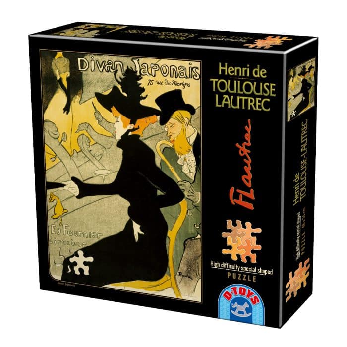 Puzzle Special - Henri de Toulouse-Lautrec - Divan Japonais - 515 Piese-0