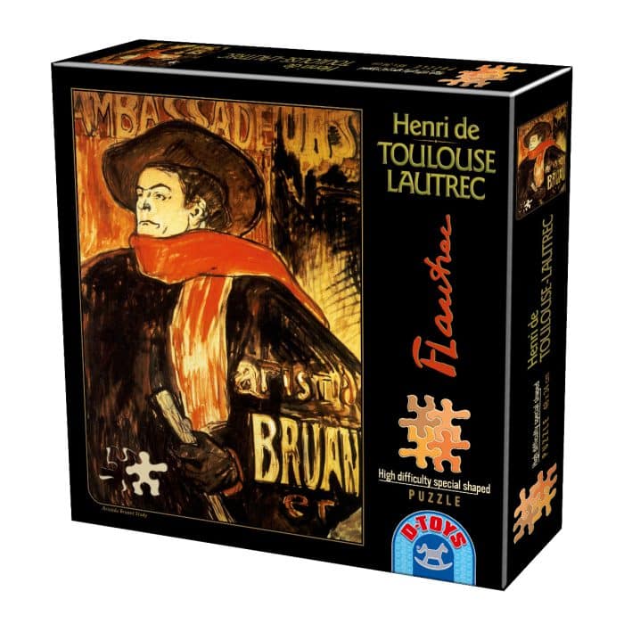 Puzzle Special - Henri de Toulouse-Lautrec - Aristide Bruant - 515 Piese-0