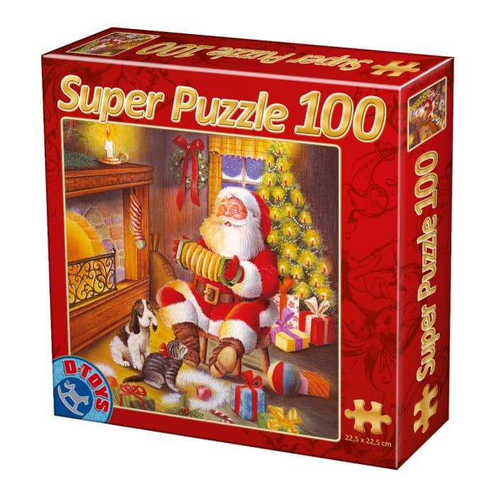 Super Puzzle - Crăciun - 100 Piese - 4-0