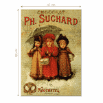 Puzzle adulți 1000 piese Vintage Posters - Chocolat Ph. Suchard-34934