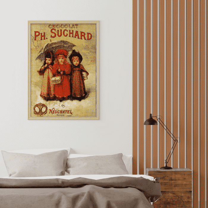 Puzzle adulți 1000 piese Vintage Posters - Chocolat Ph. Suchard-34935