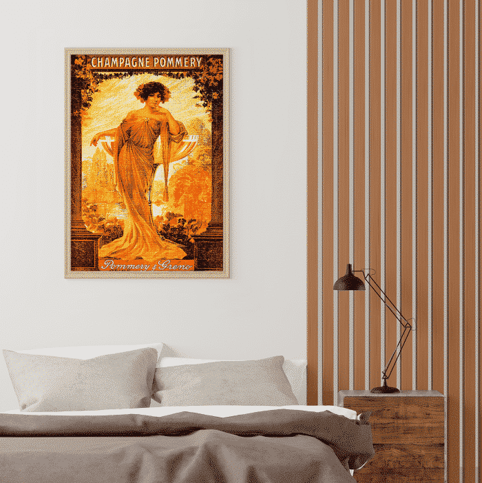 Puzzle adulți 1000 piese Vintage Posters - Champagne Pommery-34946