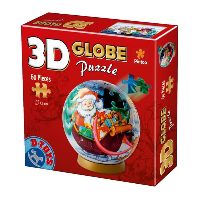 Puzzle Special Globe - Crăciun - 60 Piese - 2-0
