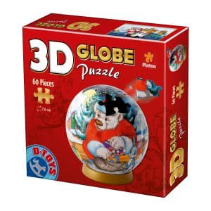 Puzzle Special Globe - Crăciun - 60 Piese - 3-0