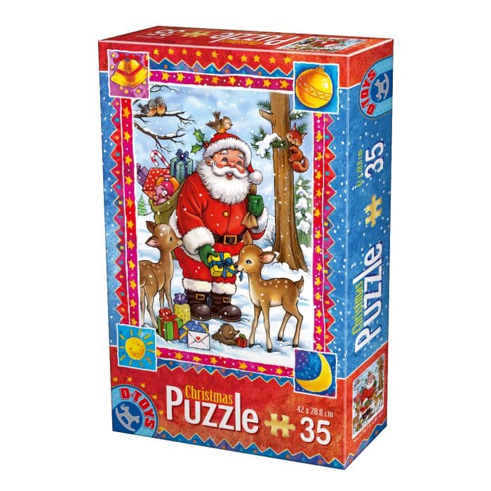 Puzzle - Crăciun - 35 Piese - 1-0
