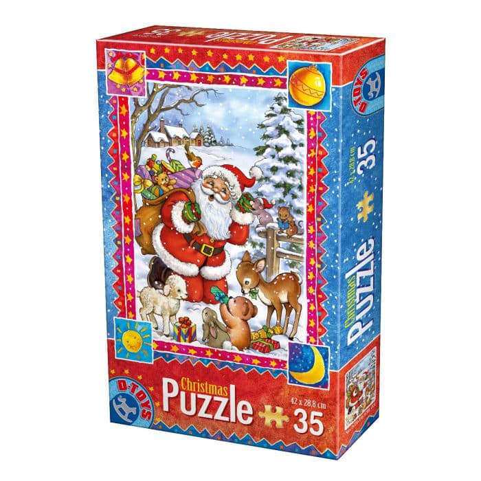 Puzzle - Crăciun - 35 Piese - 3-0