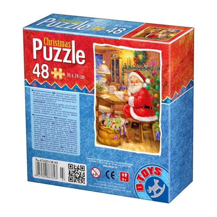 Puzzle - Crăciun - 48 Piese - 3-24791