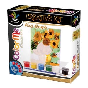 Joc Creativ - Color Me Canvas - Van Gogh - Sunflowers-0