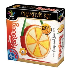 Joc Creativ - Juicy Handbag - Set creație geantă portocală-0