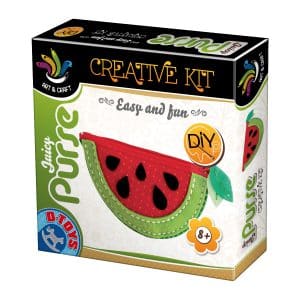 Joc Creativ - Juicy Purse - Set creație poșetă pepene-0