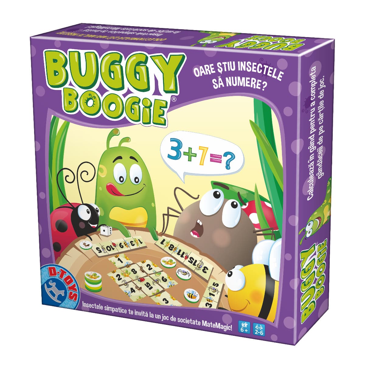 Joc Buggy Boogie - Joc interactiv de învățat operații matematice simple