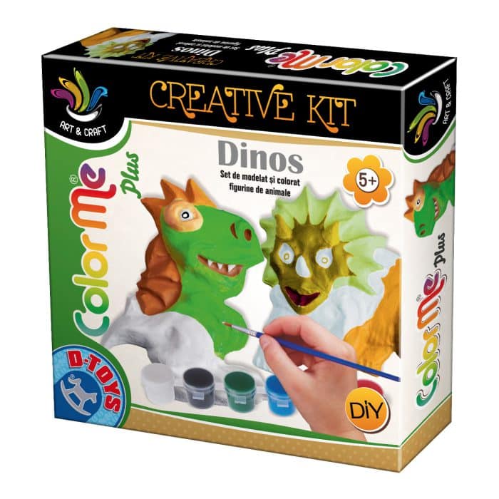 Joc Creativ - Color Me Plus - Dinos-0