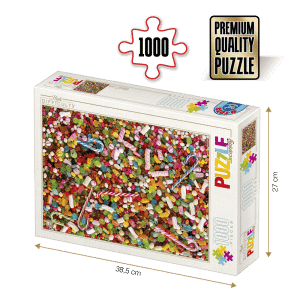 Puzzle adulți 1000 piese High Difficulty - Candy -0
