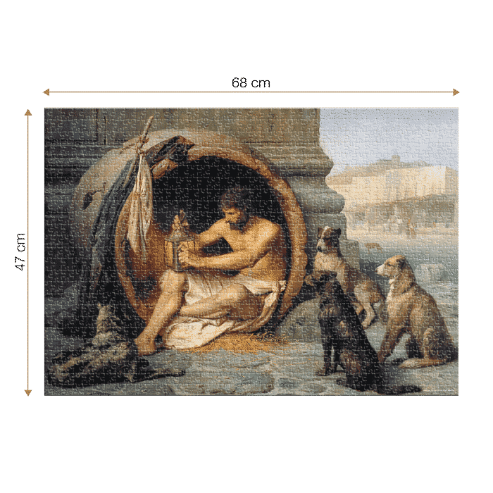 Puzzle adulti 1000 piese Jean-Léon Gérôme - Diogenes-34916