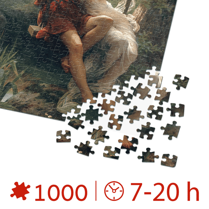Puzzle adulti 1000 piese Pierre-Auguste Cot - Spring / Primavara -34631