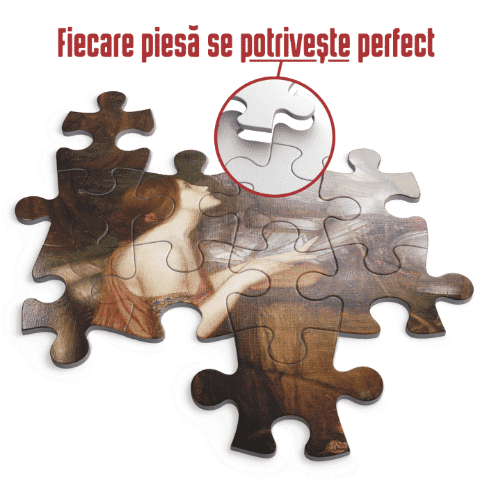 Puzzle adulti 1000 piese John William Waterhouse - Lamia-35645