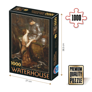 Puzzle adulti 1000 piese John William Waterhouse - Lamia-0