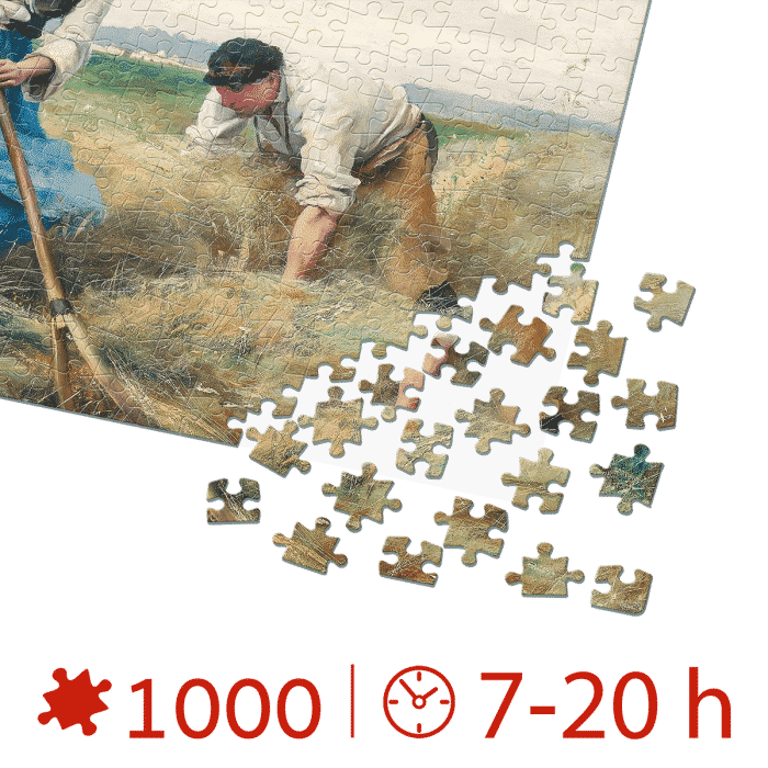 Puzzle adulti 1000 piese Julien Dupré - Harvesters -34637